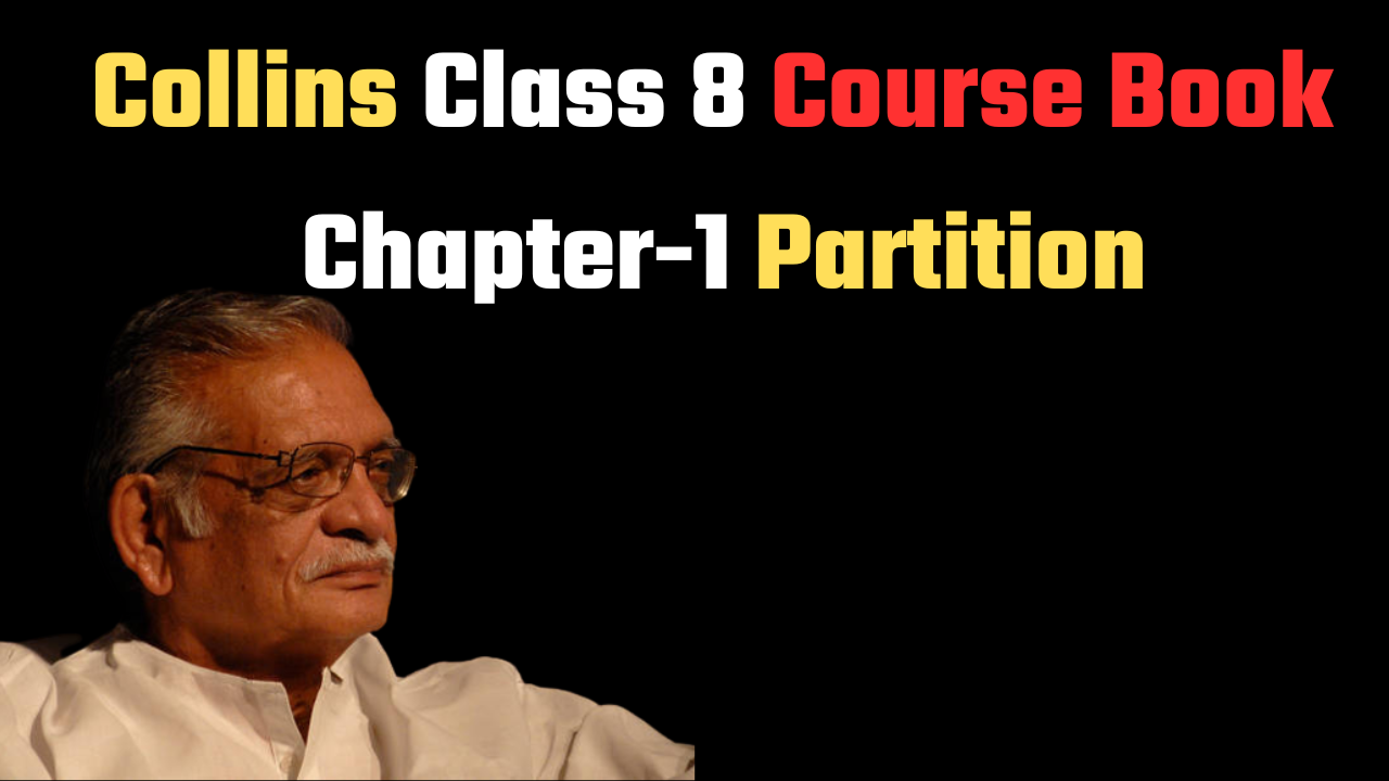 Partition class 8 chapter 1