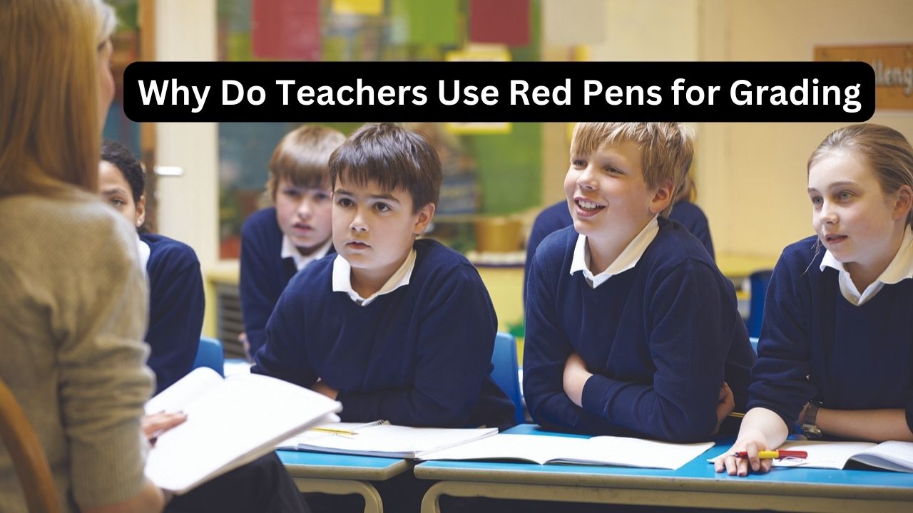 red pen grading