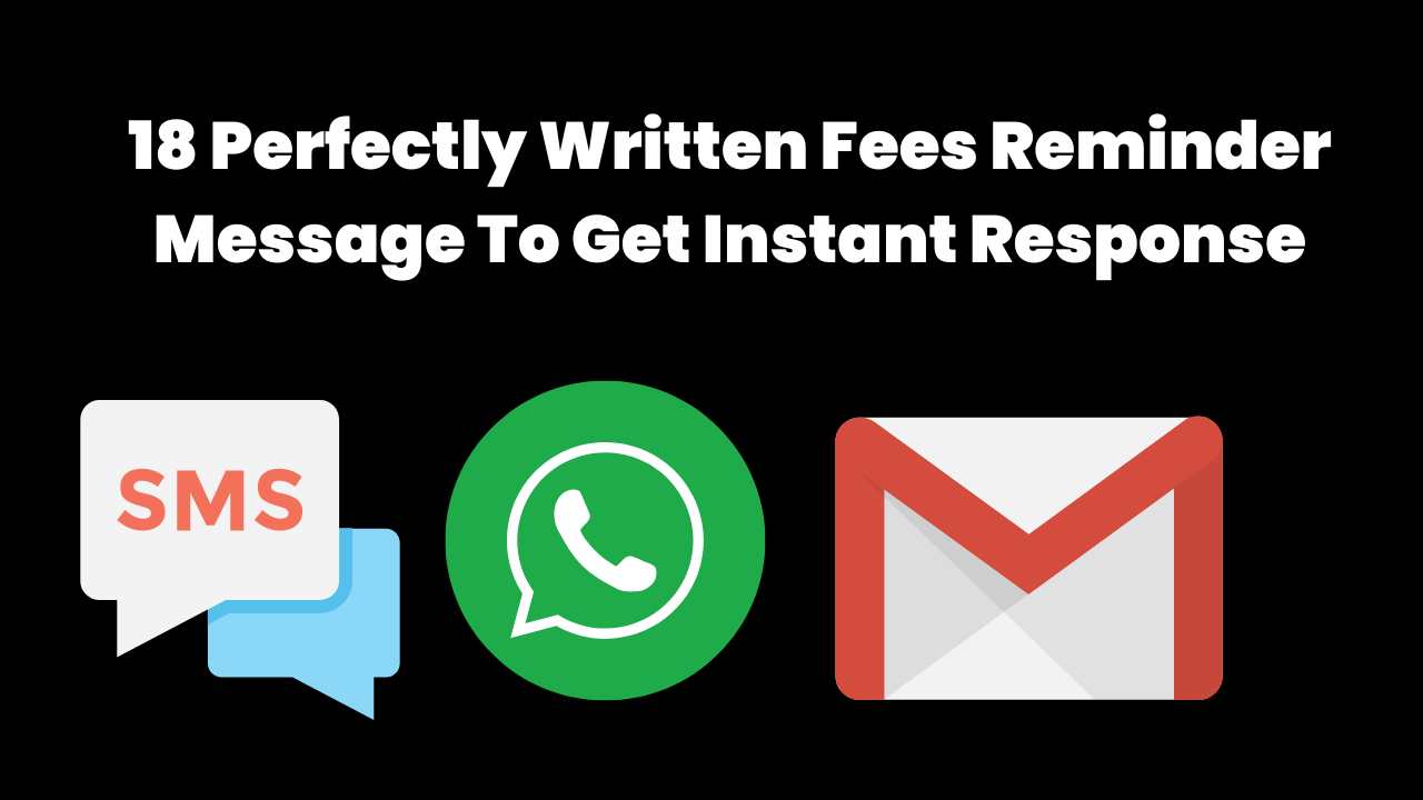 Reminding parents of school fees is a delicate subject. Here's how you can SMS remind parents when fees are upcoming or overdue. Fees reminder for fees payment